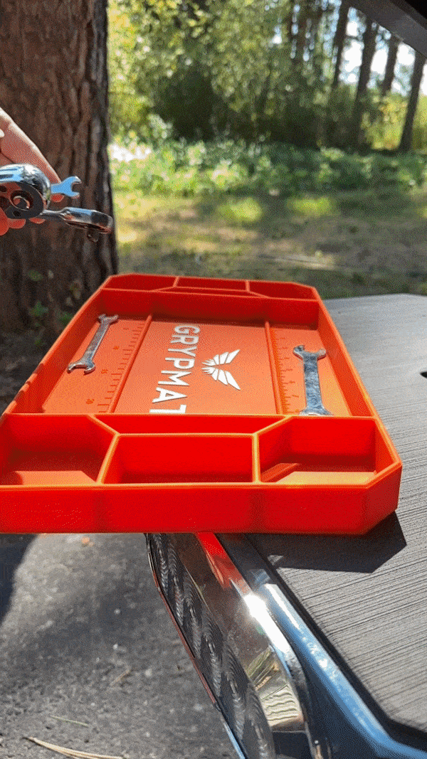 Grypmat Plus - Medium - Toolbox Widget USA, Grypmat, Grip mat, Tool Mat, Toolbox Widget, Tool Box Widget, Non-slip, Tool caddy, Tool tote