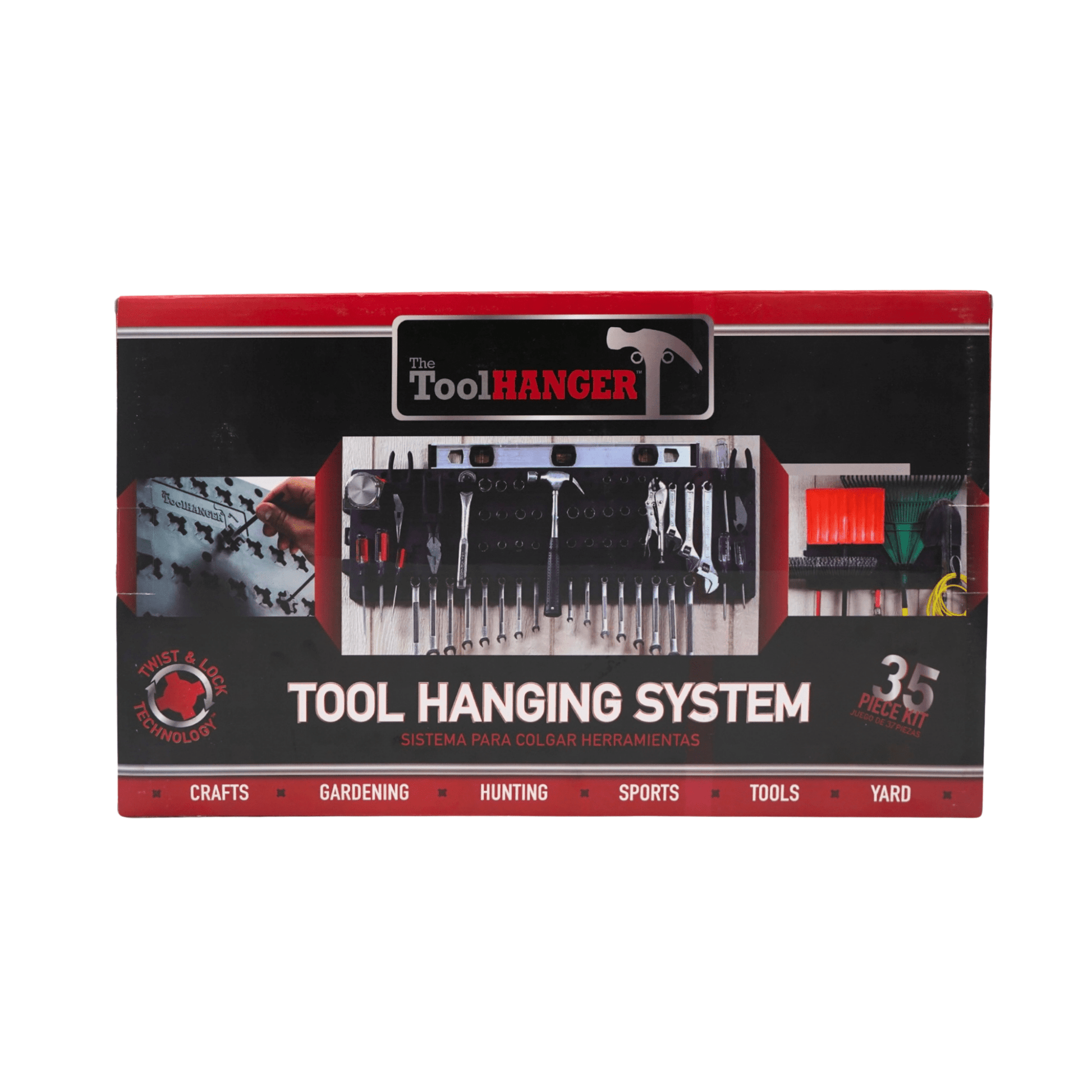 ToolHanger 35 Piece Set, Toolhanger, Tool Organizer, Tool Organization, Toolbox Widget, Tool Box Widget, Tool Organization, Tool Holder, Peg Board